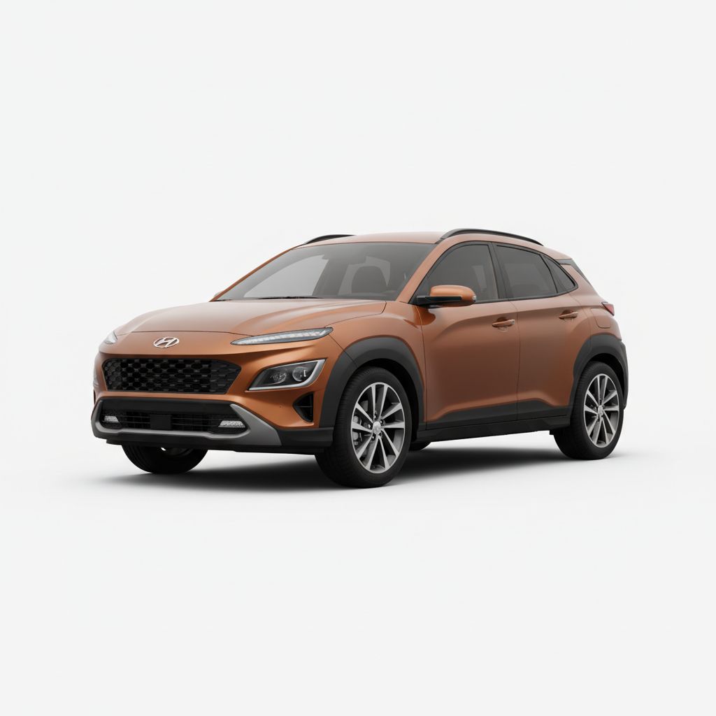 Hyundai Kona SX2 2023 — widok boczny
