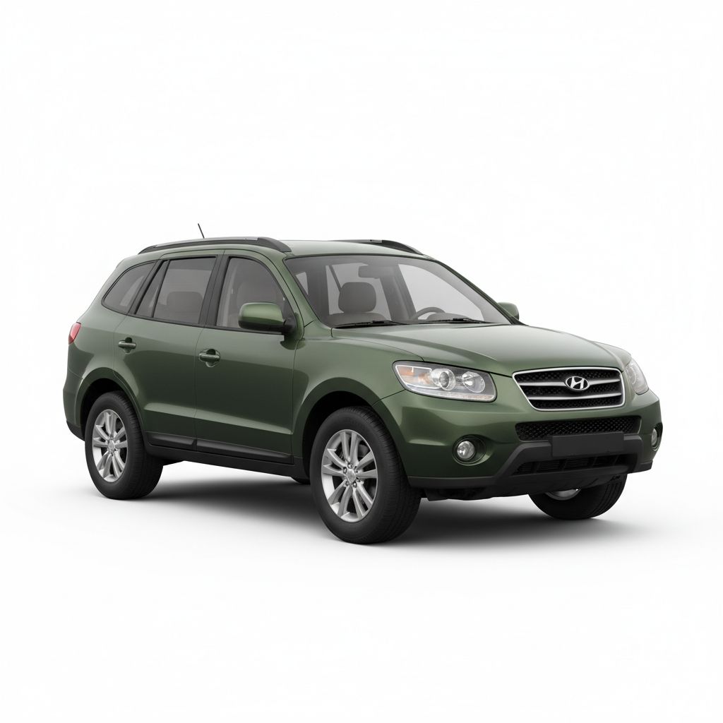 Hyundai Santa Fe CM 2006 — widok boczny