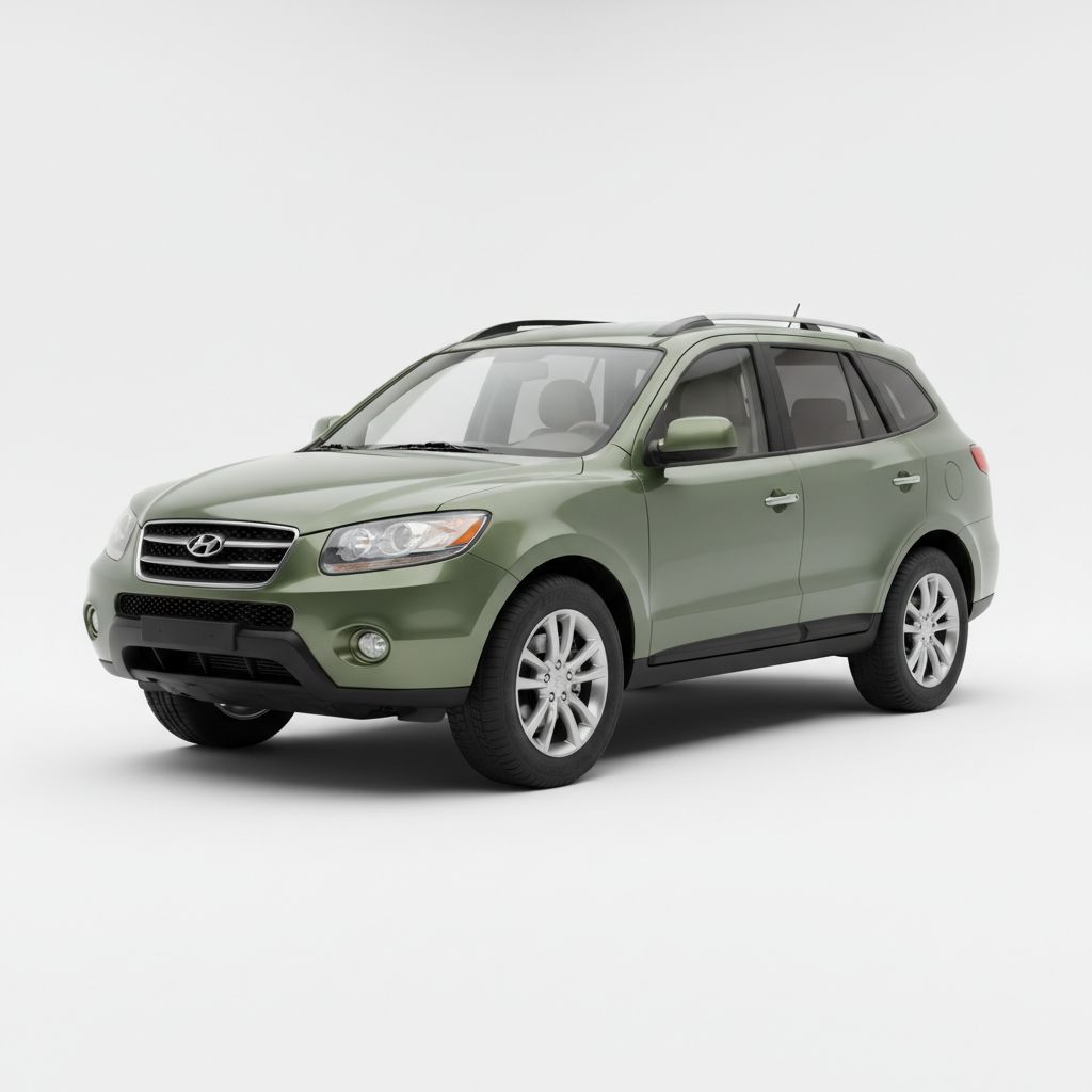 Hyundai Santa Fe CM 2006 — widok boczny