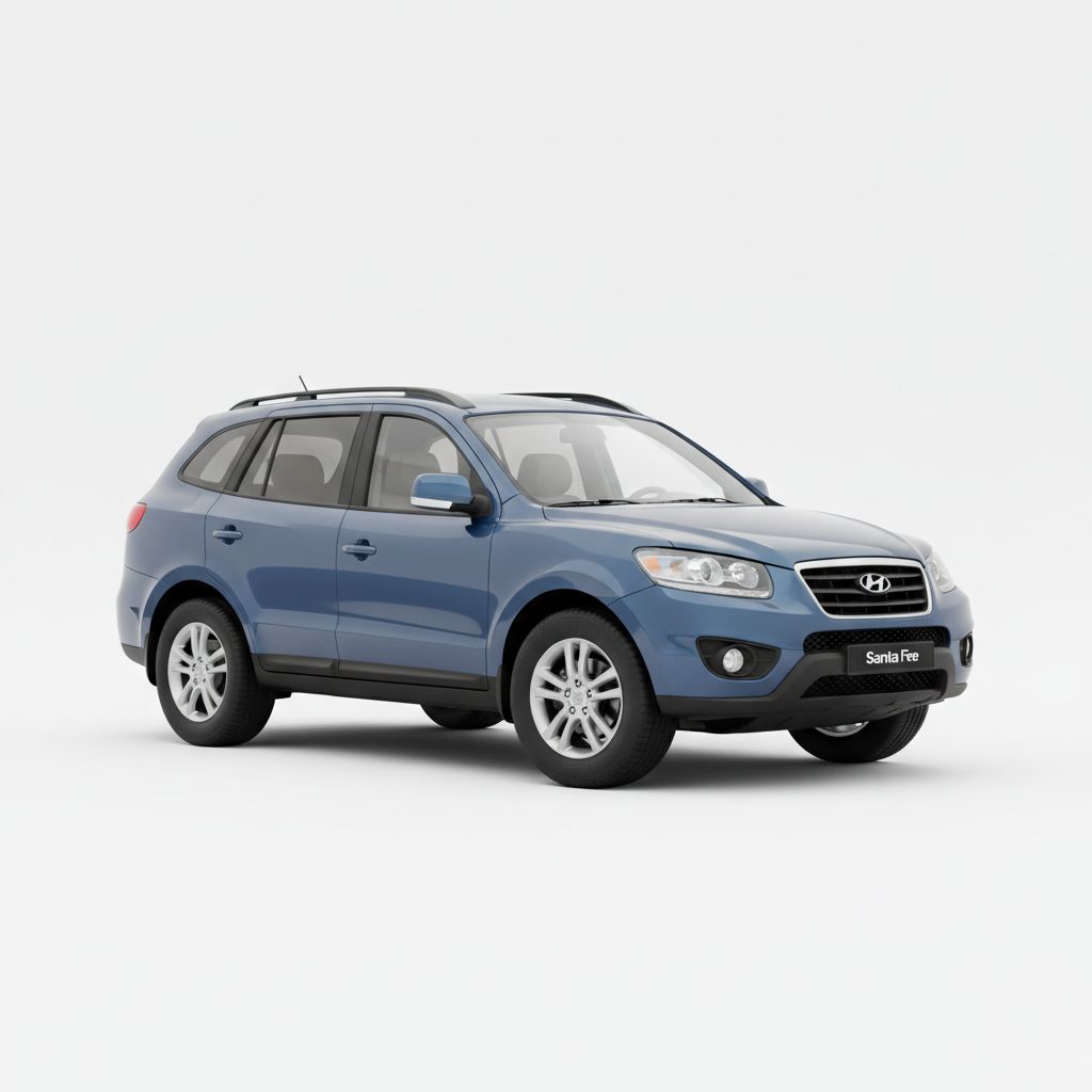 Hyundai Santa Fe CM 2006 — widok boczny