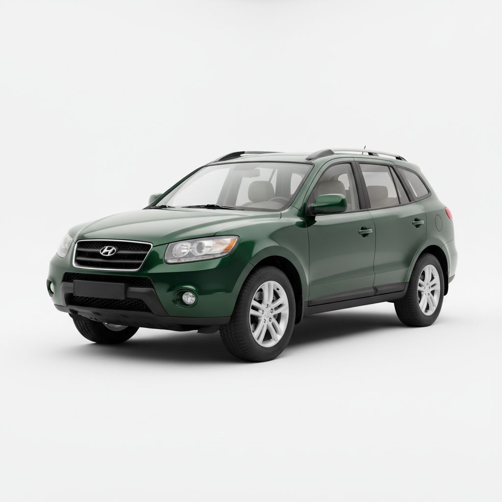 Hyundai Santa Fe CM 2006 — widok boczny