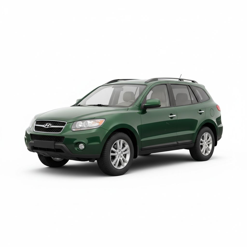 Hyundai Santa Fe CM 2006 — widok boczny