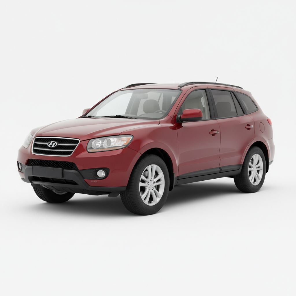 Hyundai Santa Fe CM 2006 — widok boczny