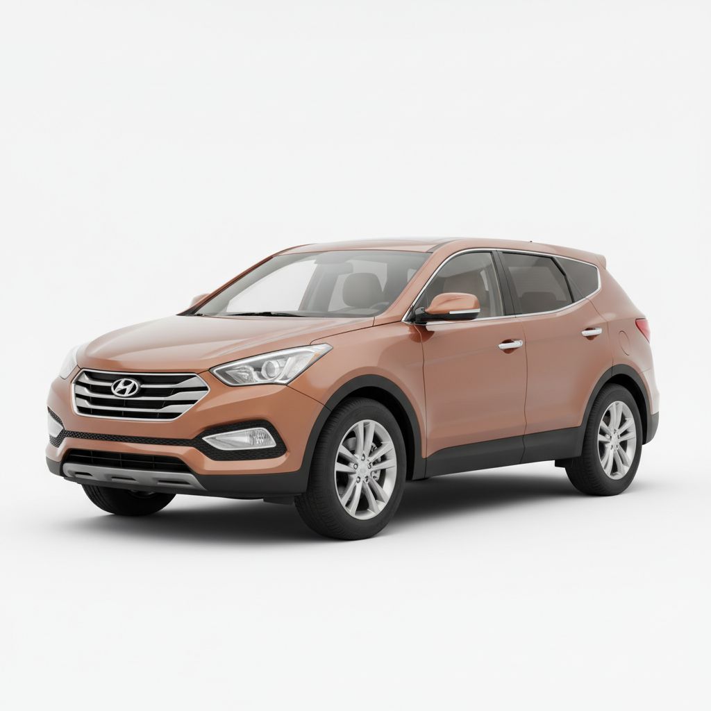 Hyundai Santa Fe DM 2012 — widok boczny
