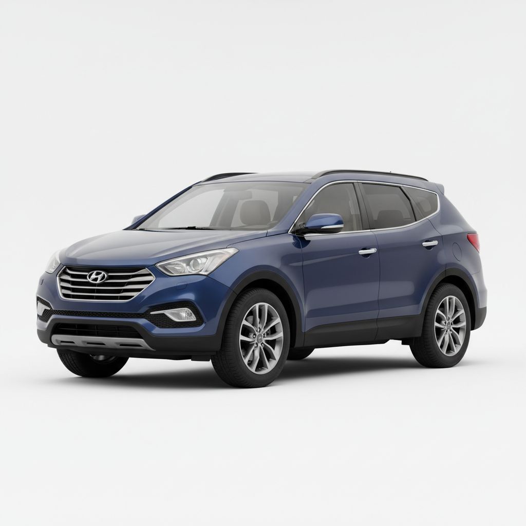 Hyundai Santa Fe DM 2012 — widok boczny