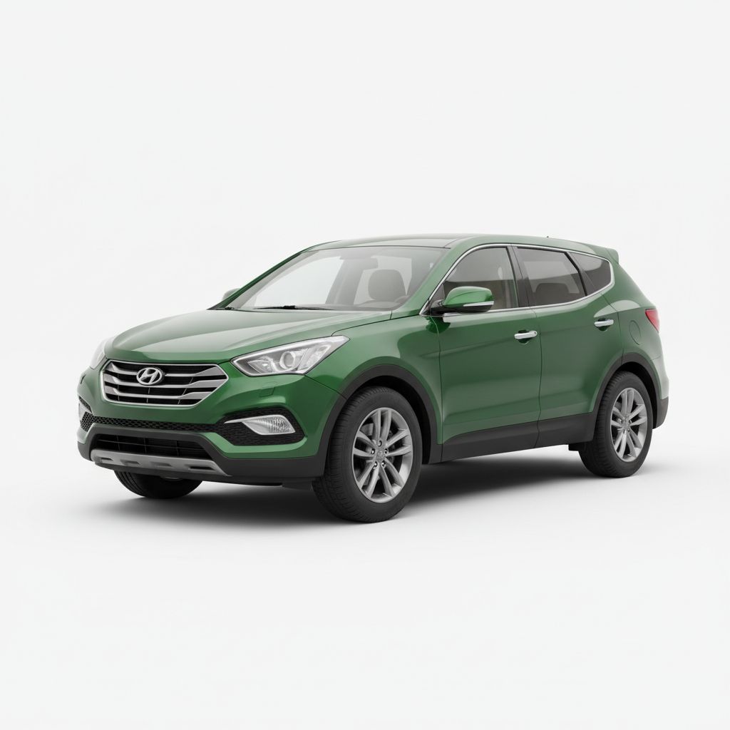 Hyundai Santa Fe DM 2012 — widok boczny