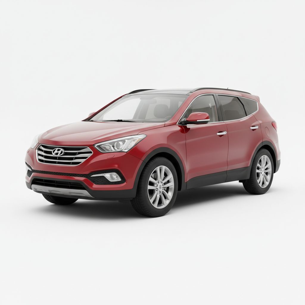 Hyundai Santa Fe DM 2015 — widok boczny
