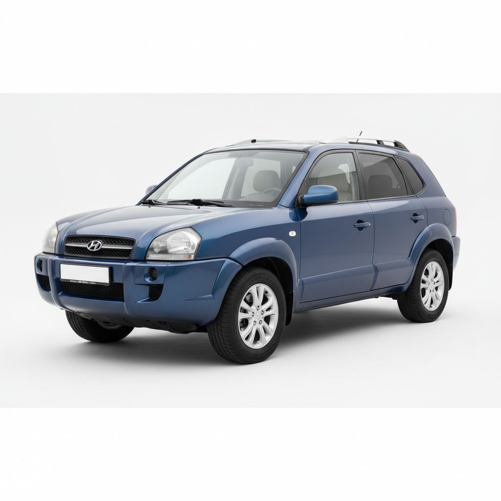 Hyundai Tucson JM 2004 — widok boczny
