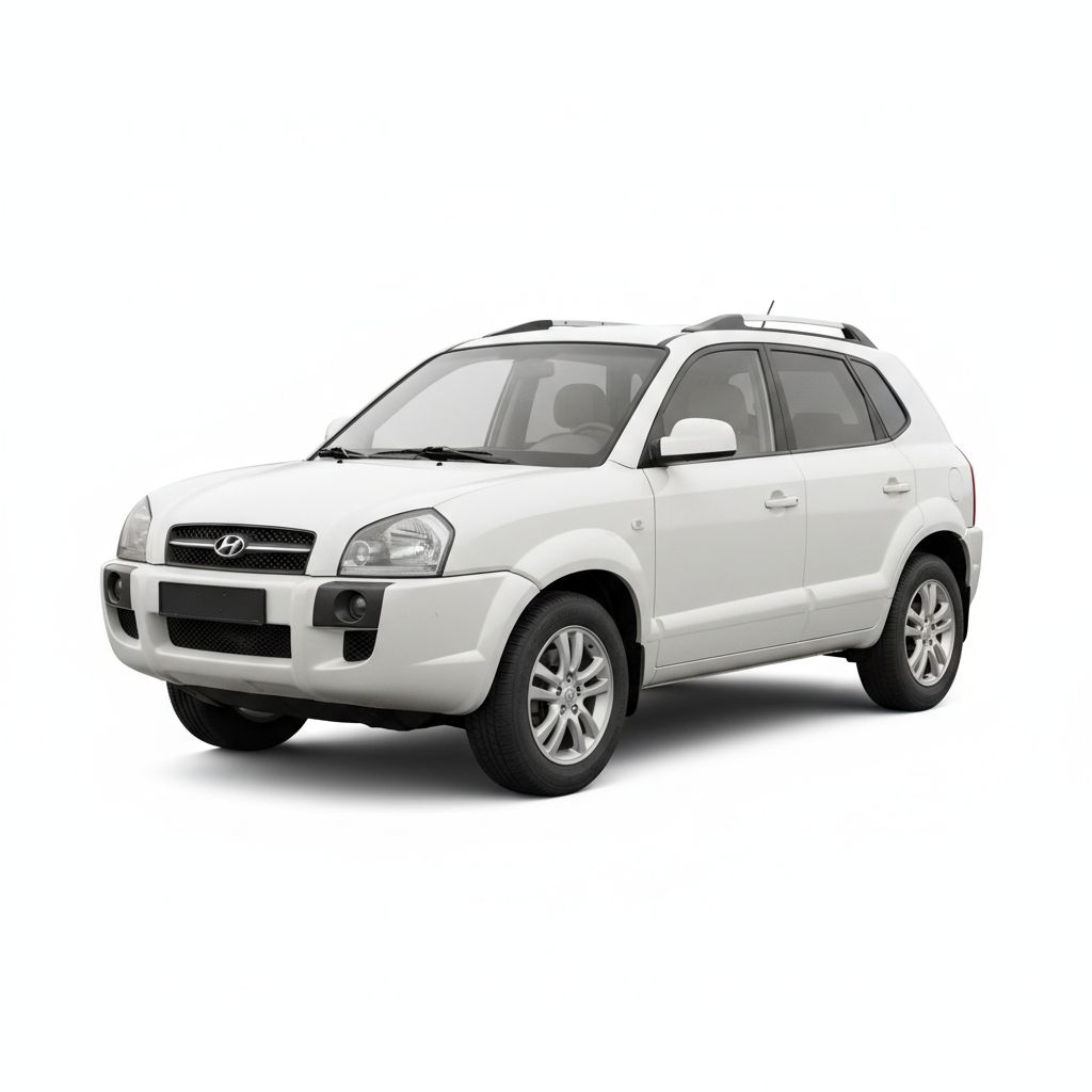 Hyundai Tucson JM 2004 — widok boczny