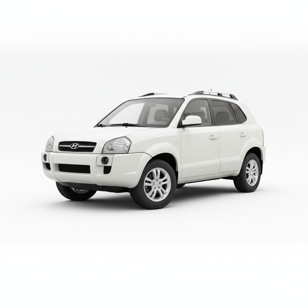 Hyundai Tucson JM 2004 — widok boczny