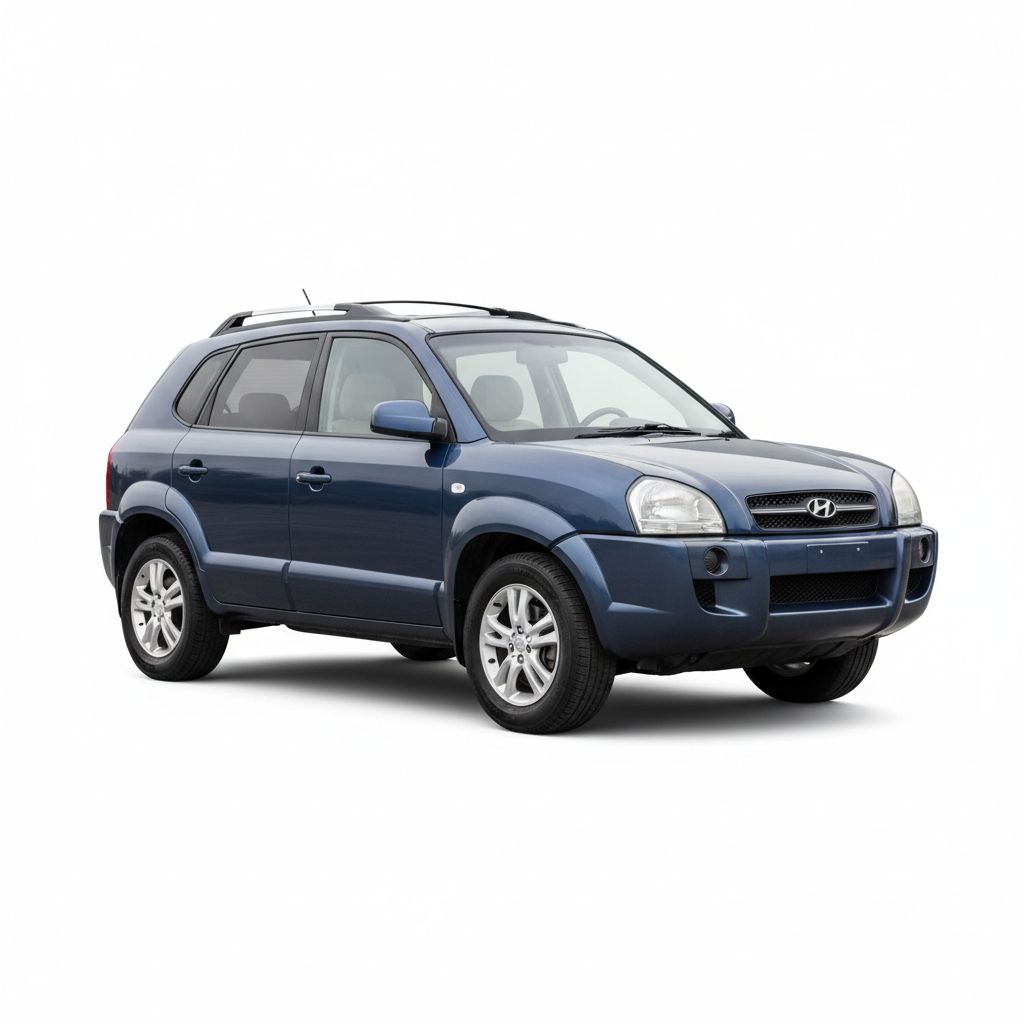 Hyundai Tucson JM 2008 — widok boczny