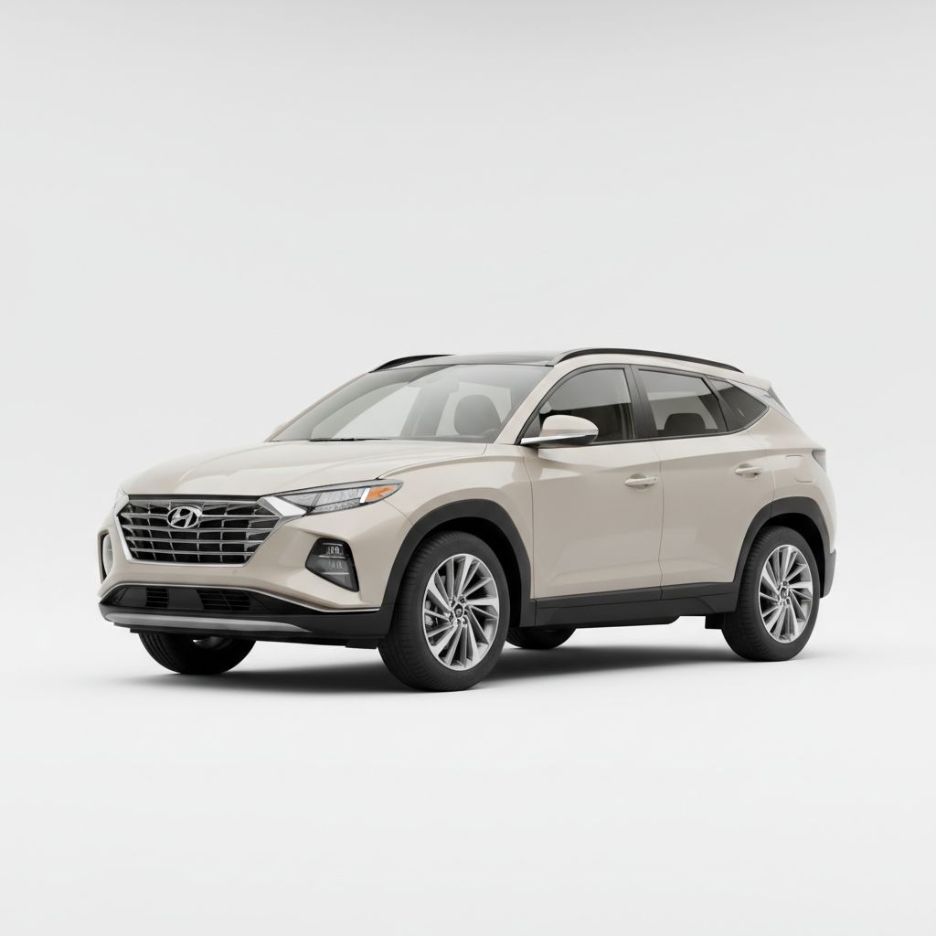 Hyundai Tucson NX4 2021 — widok boczny
