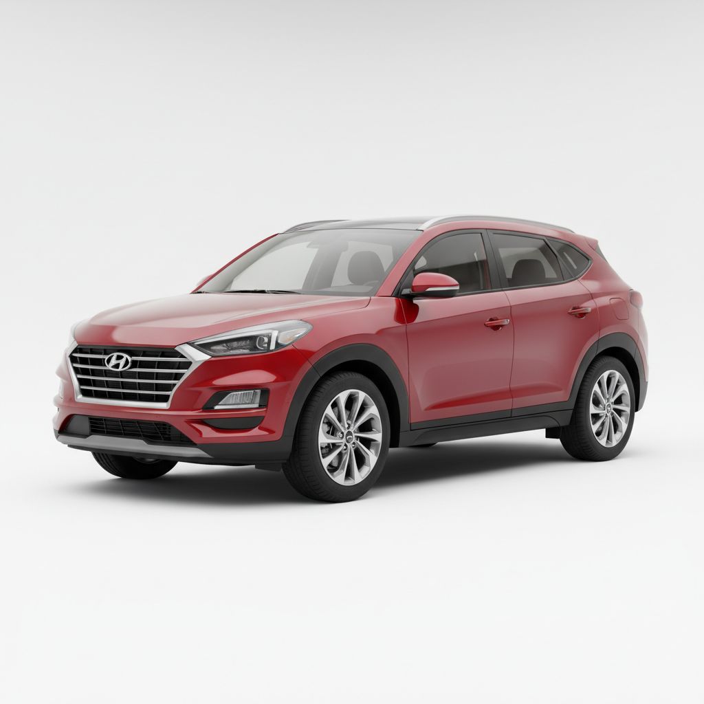 Hyundai Tucson NX4 2021 — widok boczny