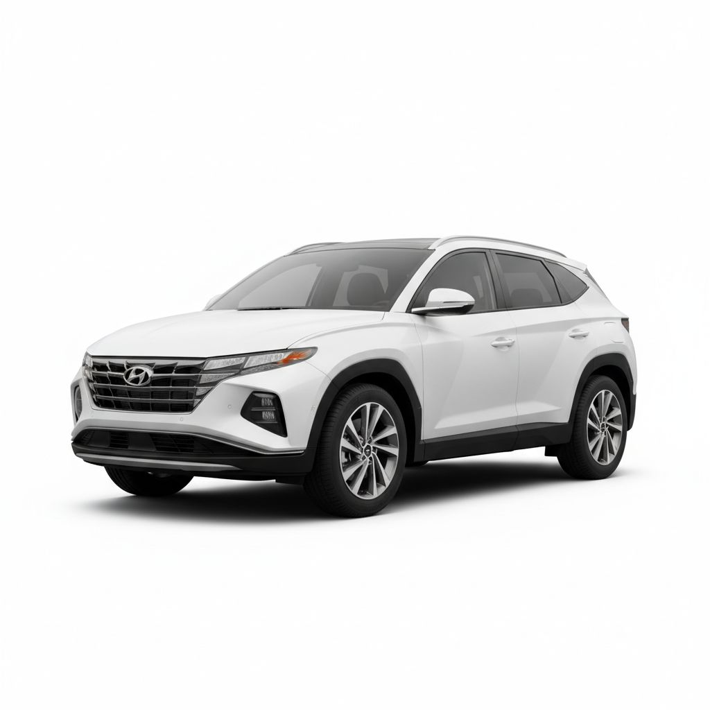Hyundai Tucson NX4 2021 — widok boczny