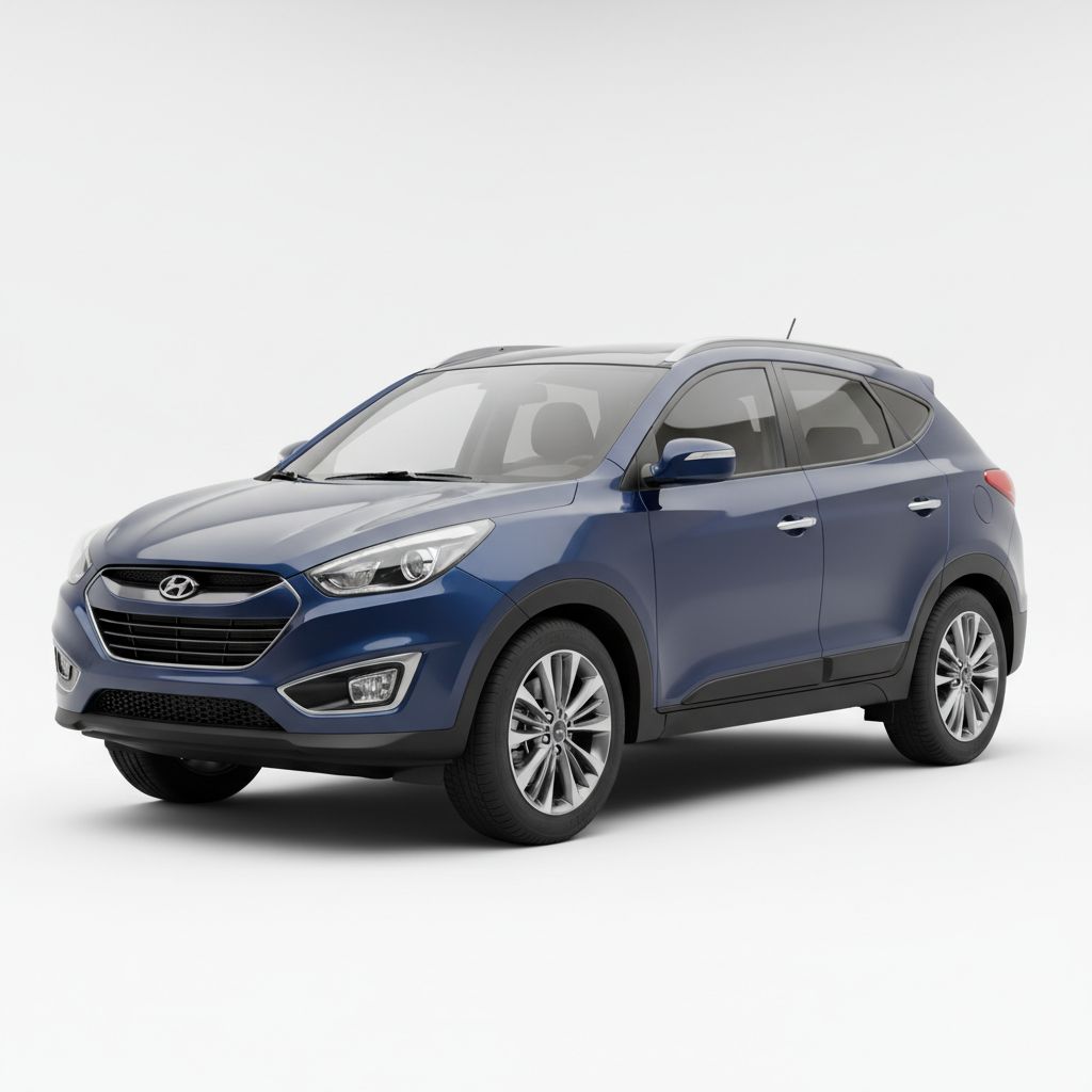 Hyundai Tucson TL 2015 — widok boczny