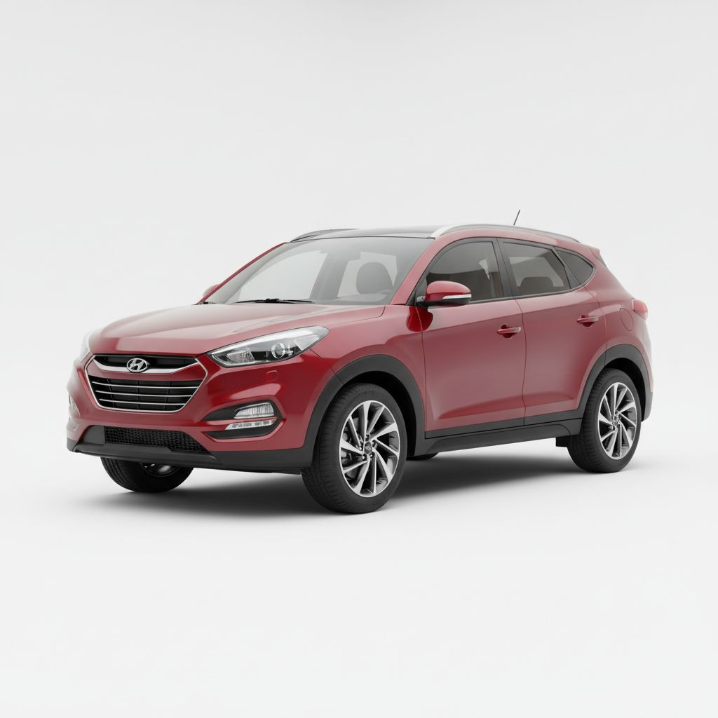 Hyundai Tucson TL 2015 — widok boczny
