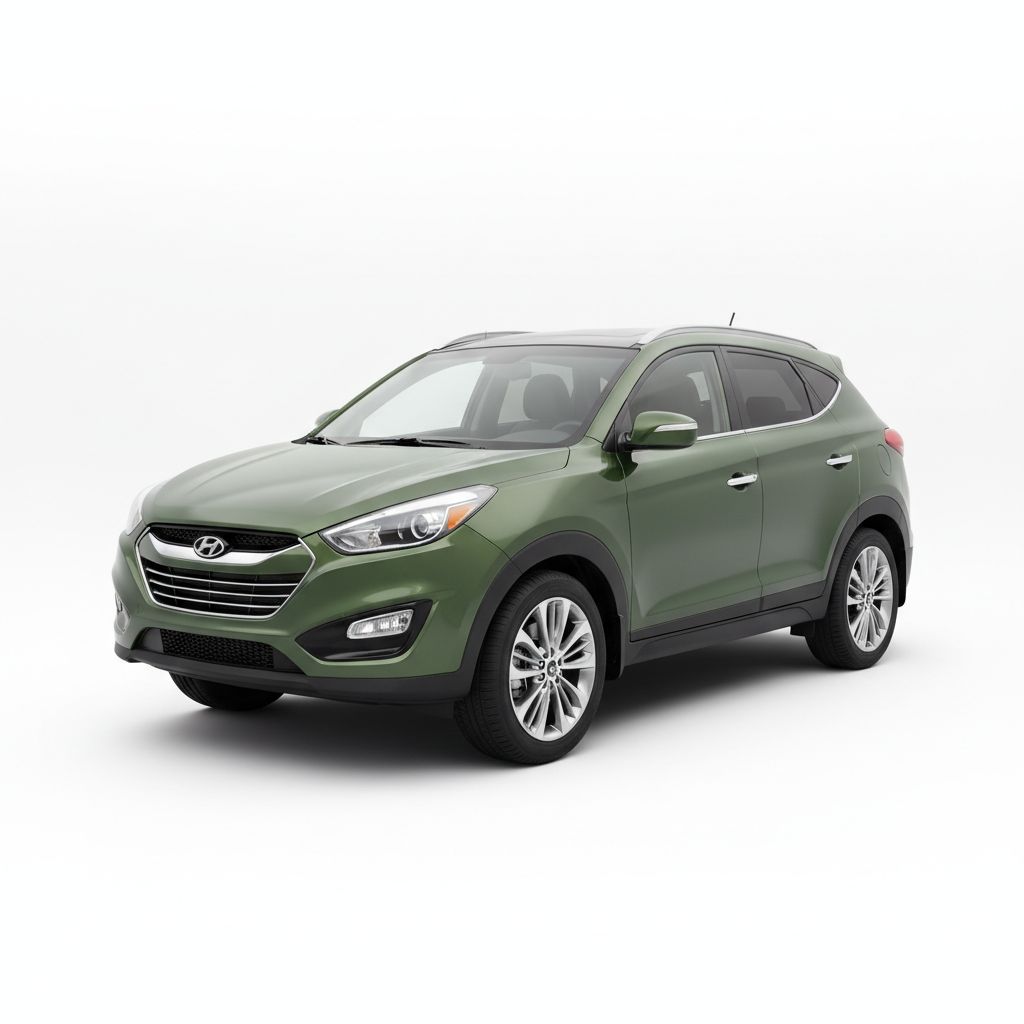Hyundai Tucson TL 2015 — widok boczny