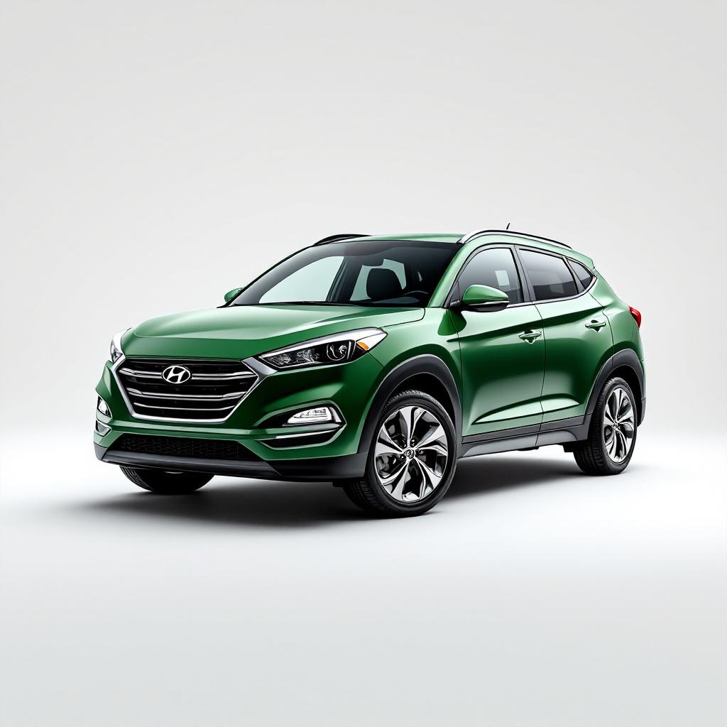 Hyundai Tucson TL 2018 — widok boczny