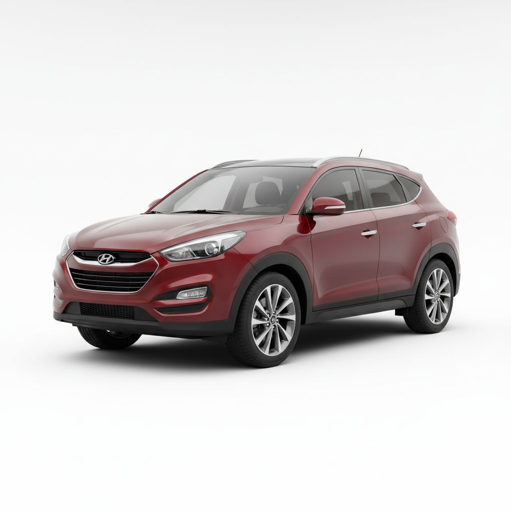 Hyundai Tucson TL 2018 — widok boczny