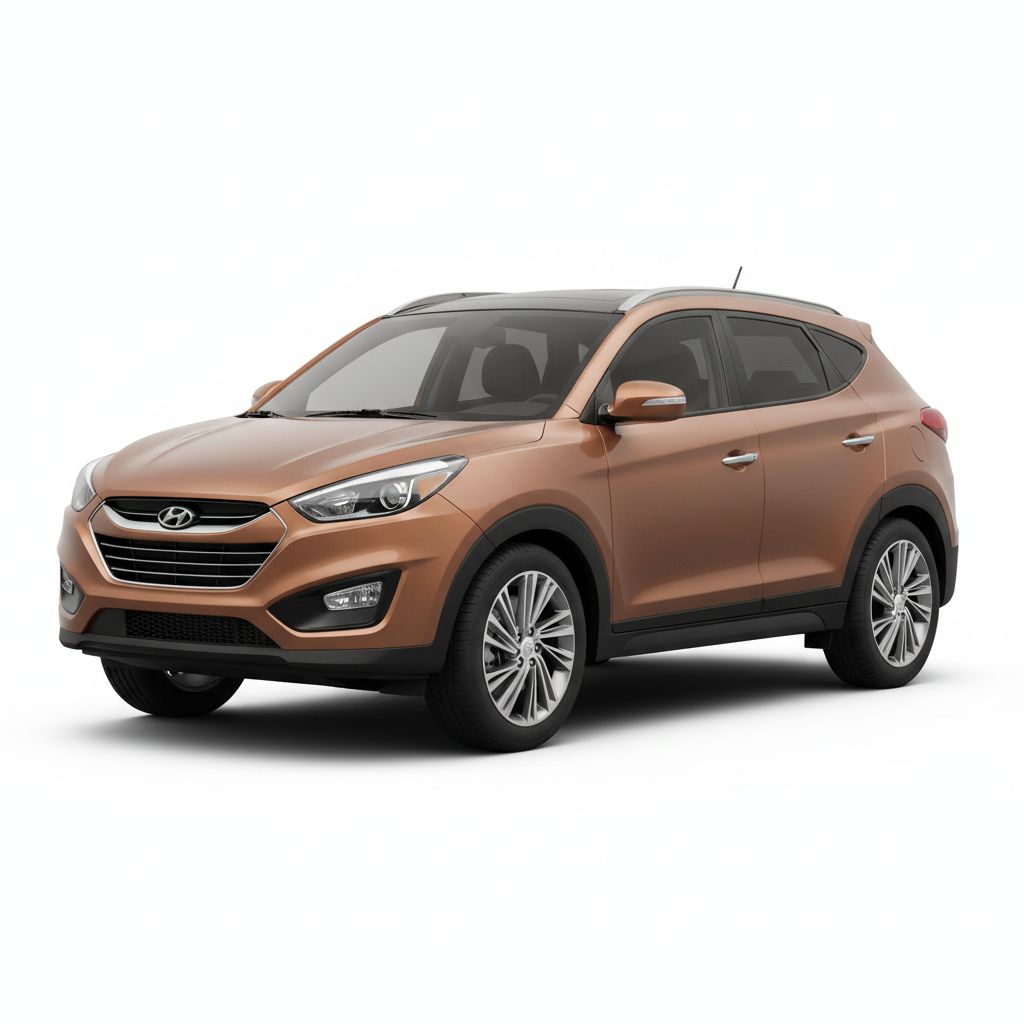Hyundai Tucson TL 2018 — widok boczny