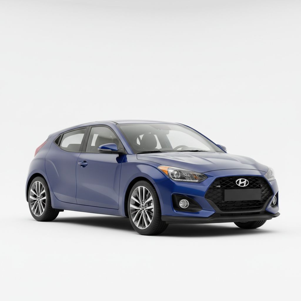 Hyundai Veloster JS 2018 — widok boczny