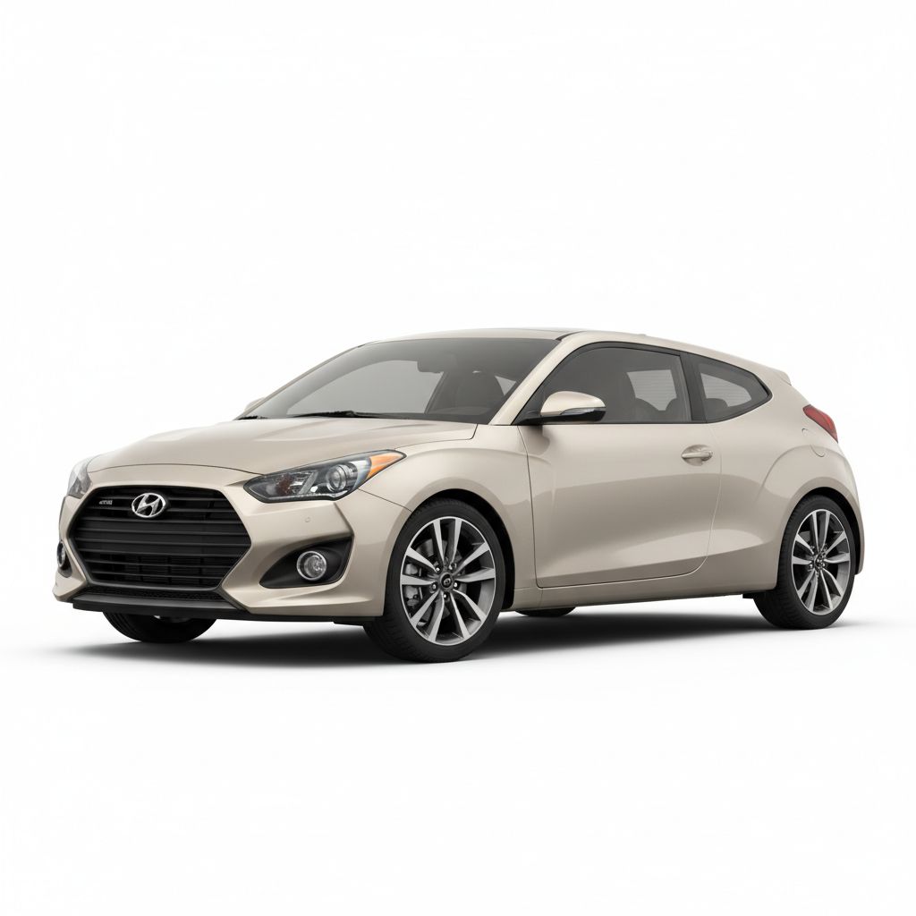Hyundai Veloster JS 2018 — widok boczny