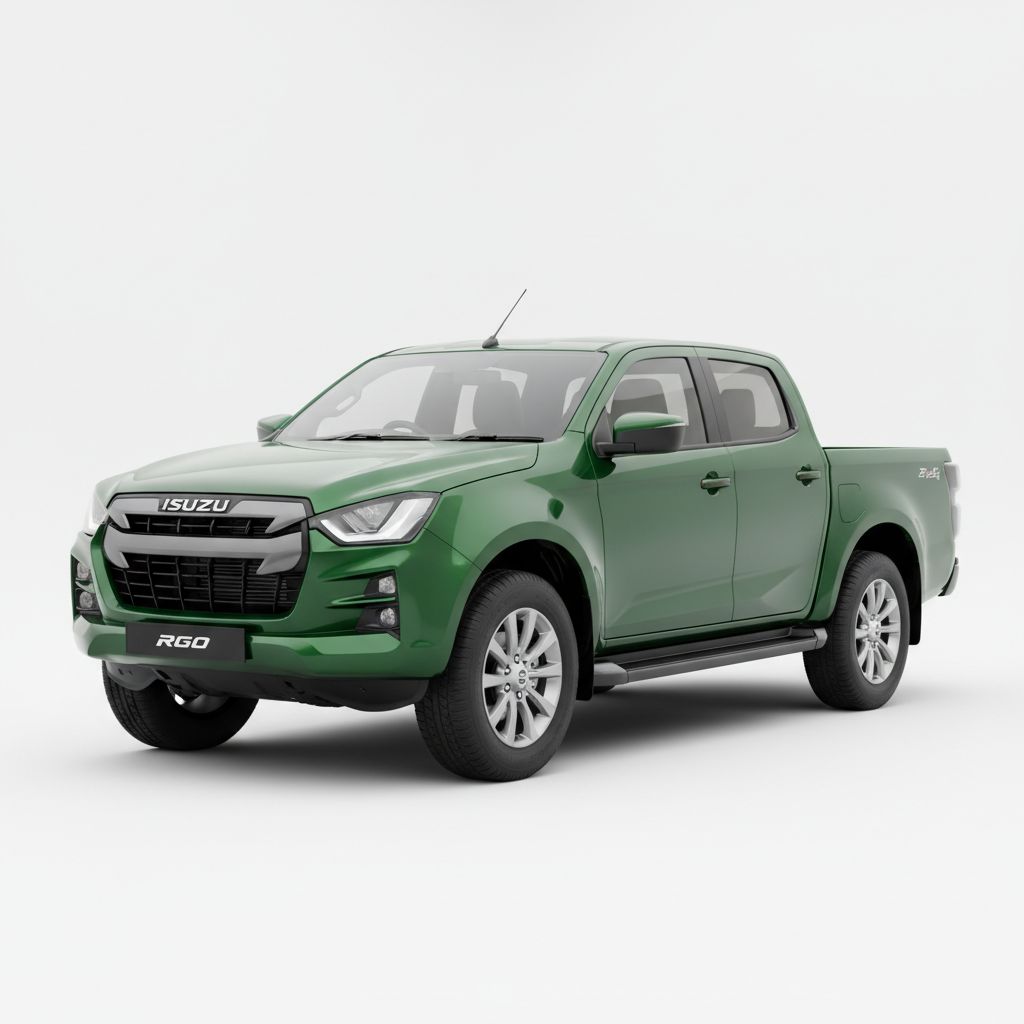 Isuzu D-Max RG 2020 — widok boczny