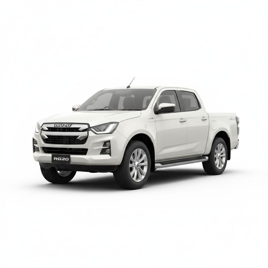 Isuzu D-Max RG 2020 — widok boczny