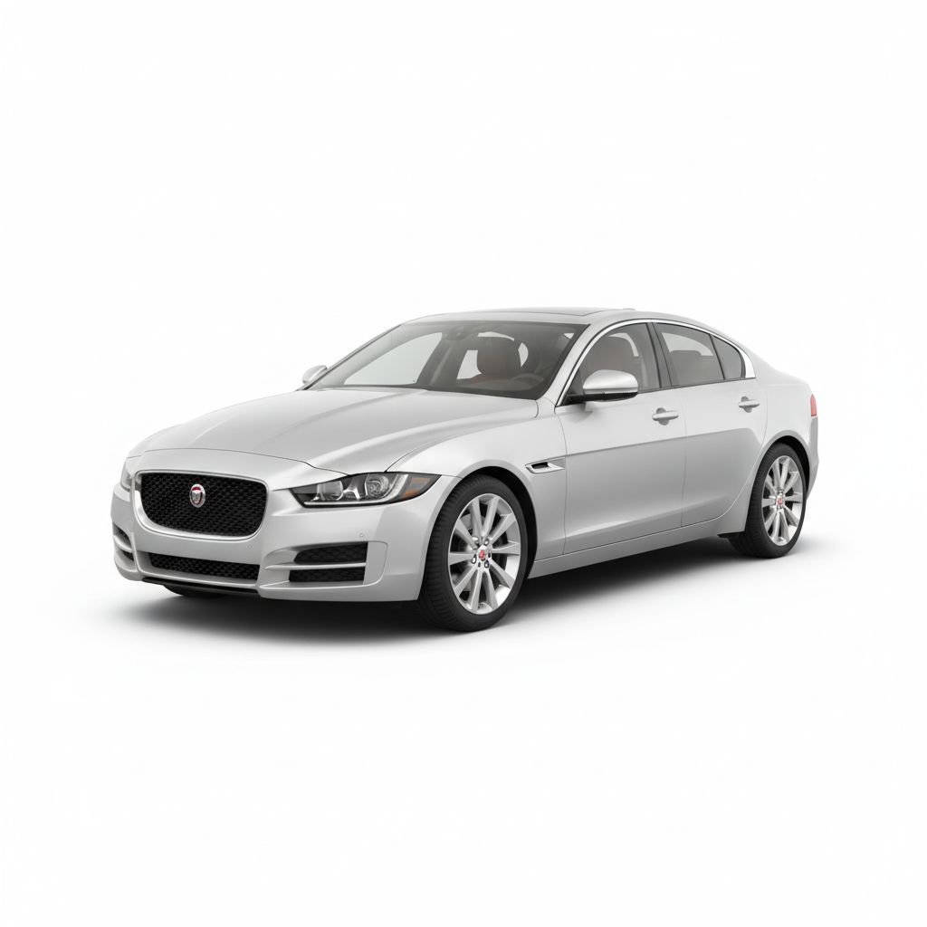 Jaguar XE X760 2015 — widok boczny