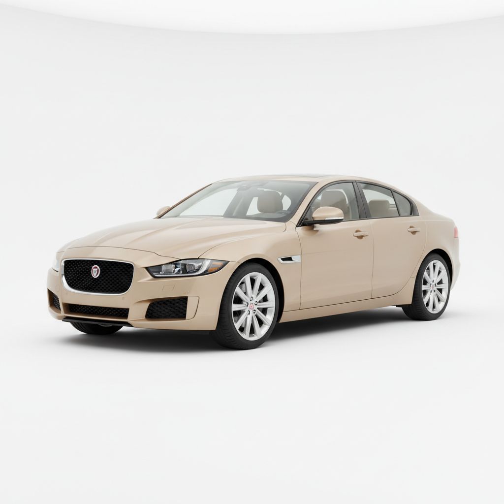 Jaguar XE X760 2015 — widok boczny