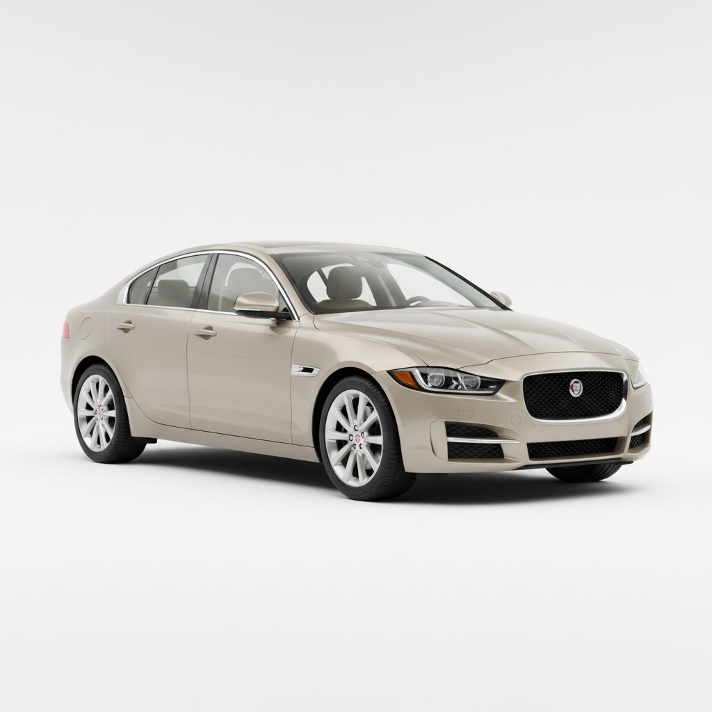 Jaguar XE X760 2015 — widok boczny
