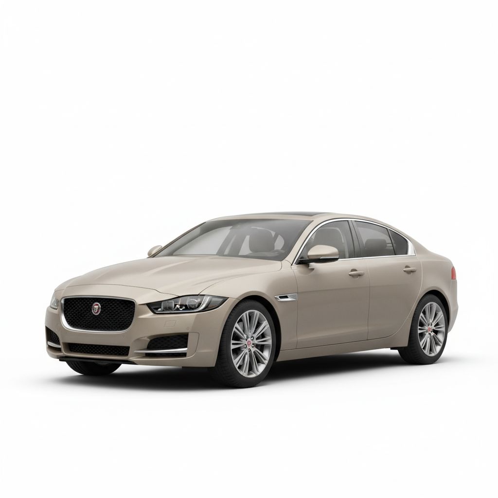 Jaguar XE X760 2015 — widok boczny
