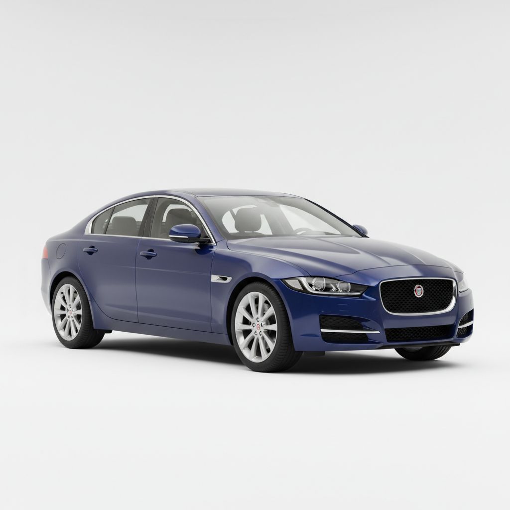 Jaguar XE X760 2015 — widok boczny