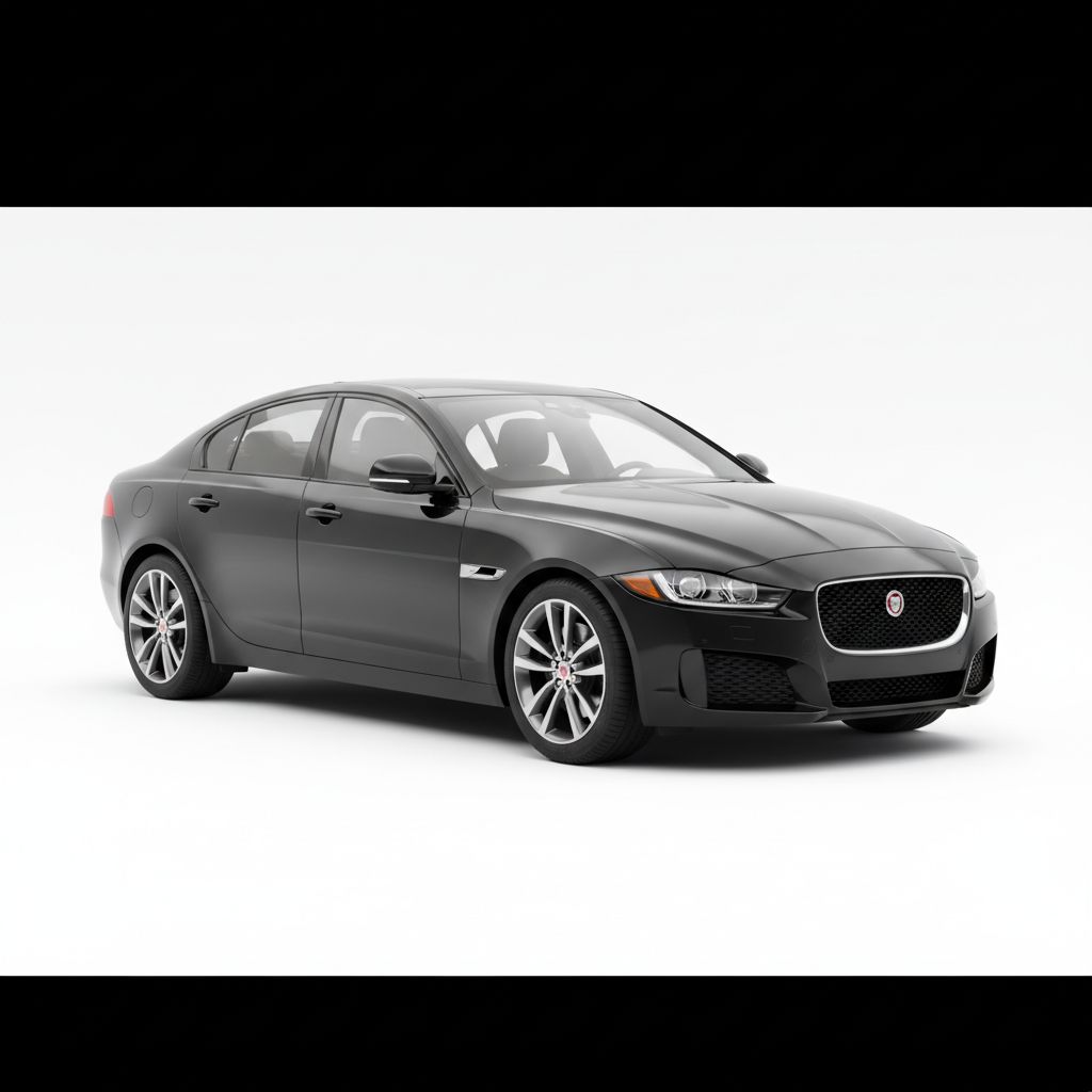 Jaguar XE X760 2015 — widok boczny
