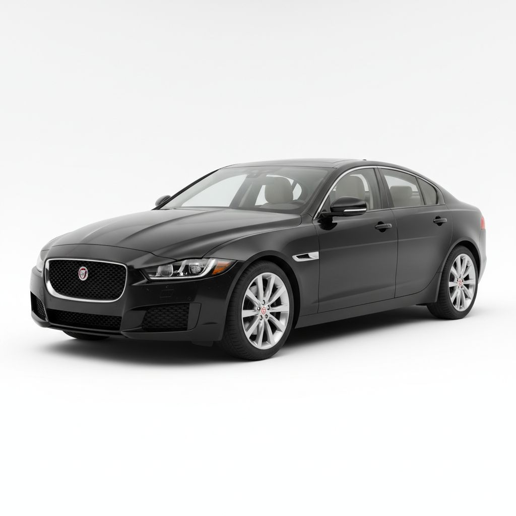 Jaguar XE X760 2015 — widok boczny