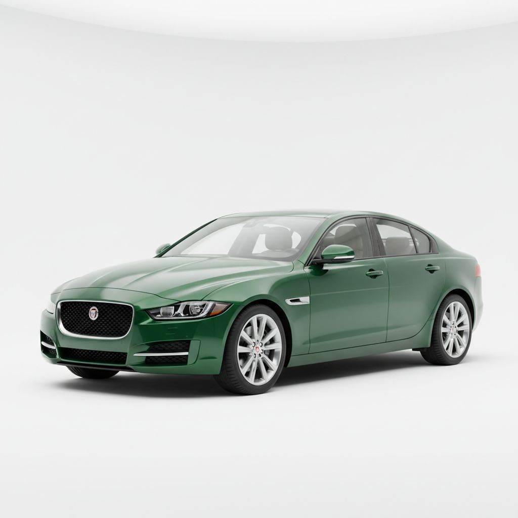 Jaguar XE X760 2015 — widok boczny
