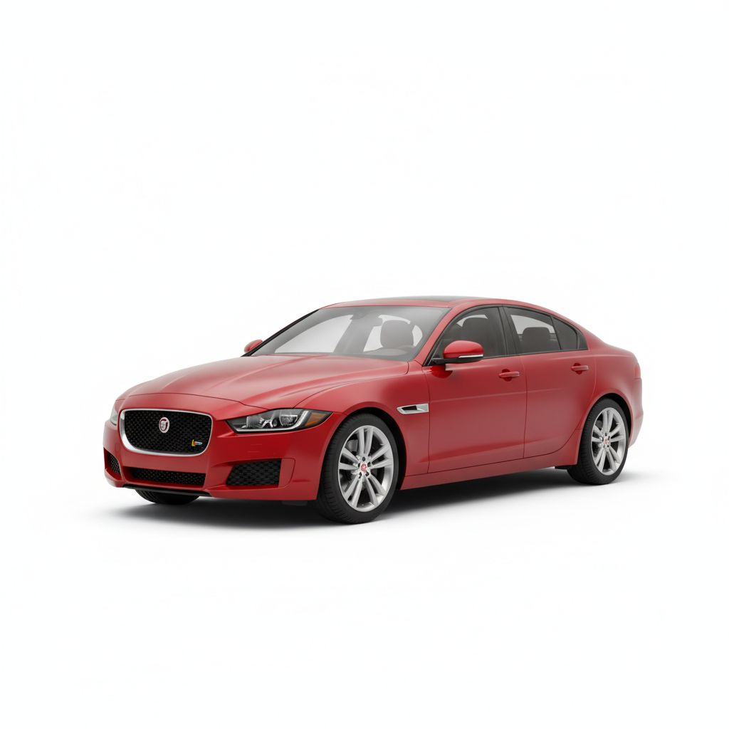 Jaguar XE X760 2015 — widok boczny