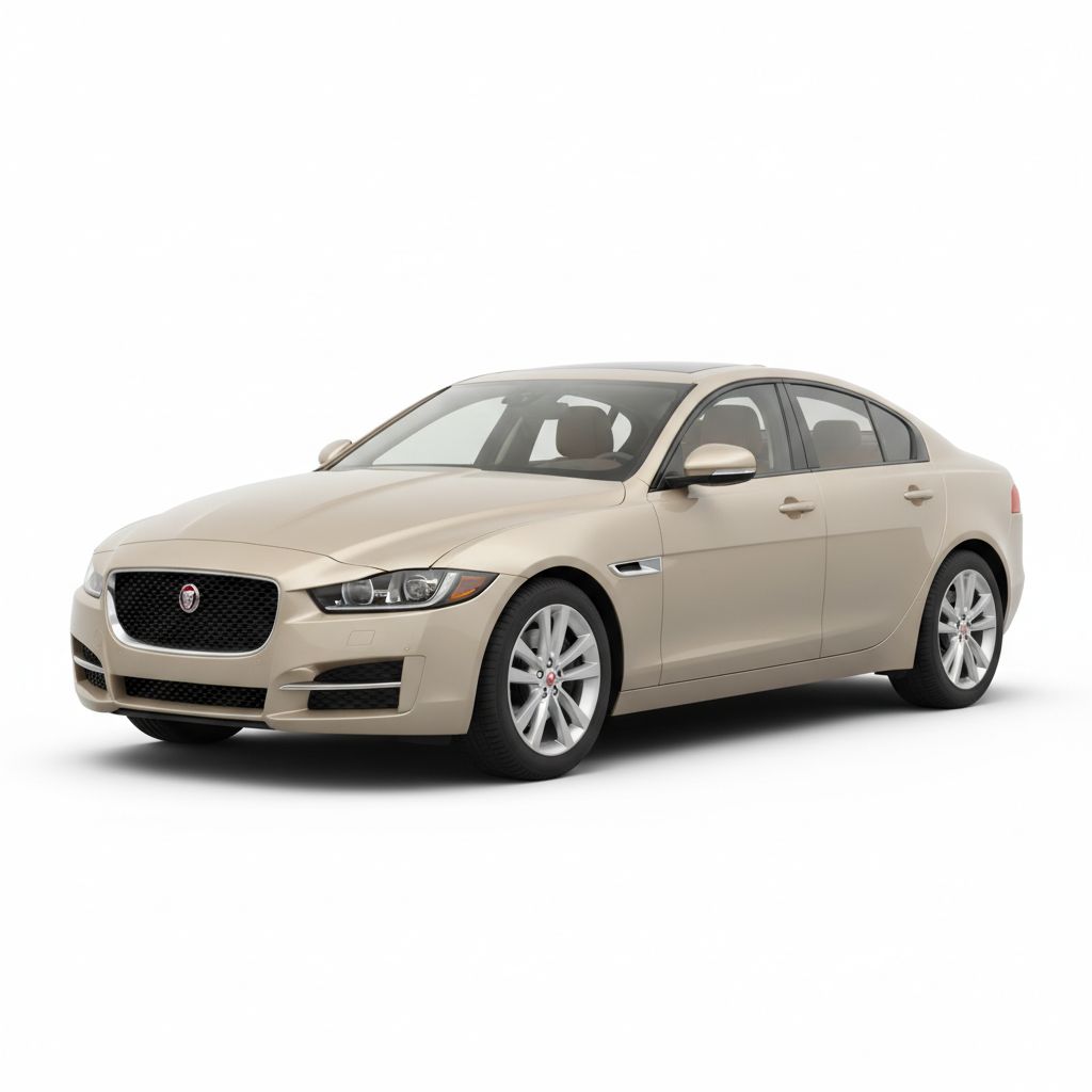 Jaguar XE X760 2015 — widok boczny