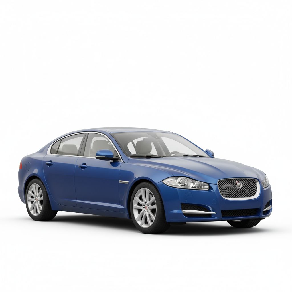 Jaguar XF X250 2011 — widok boczny