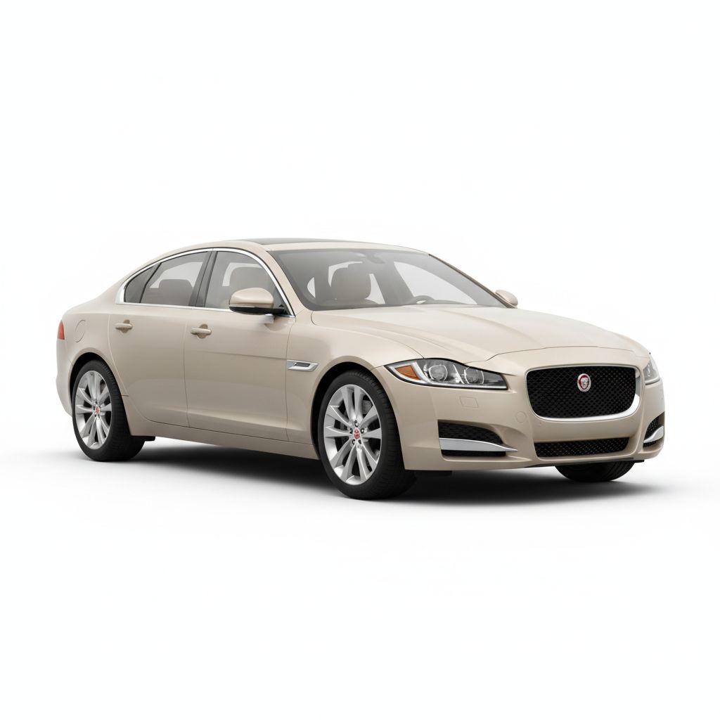 Jaguar XF X260 2015 — widok boczny
