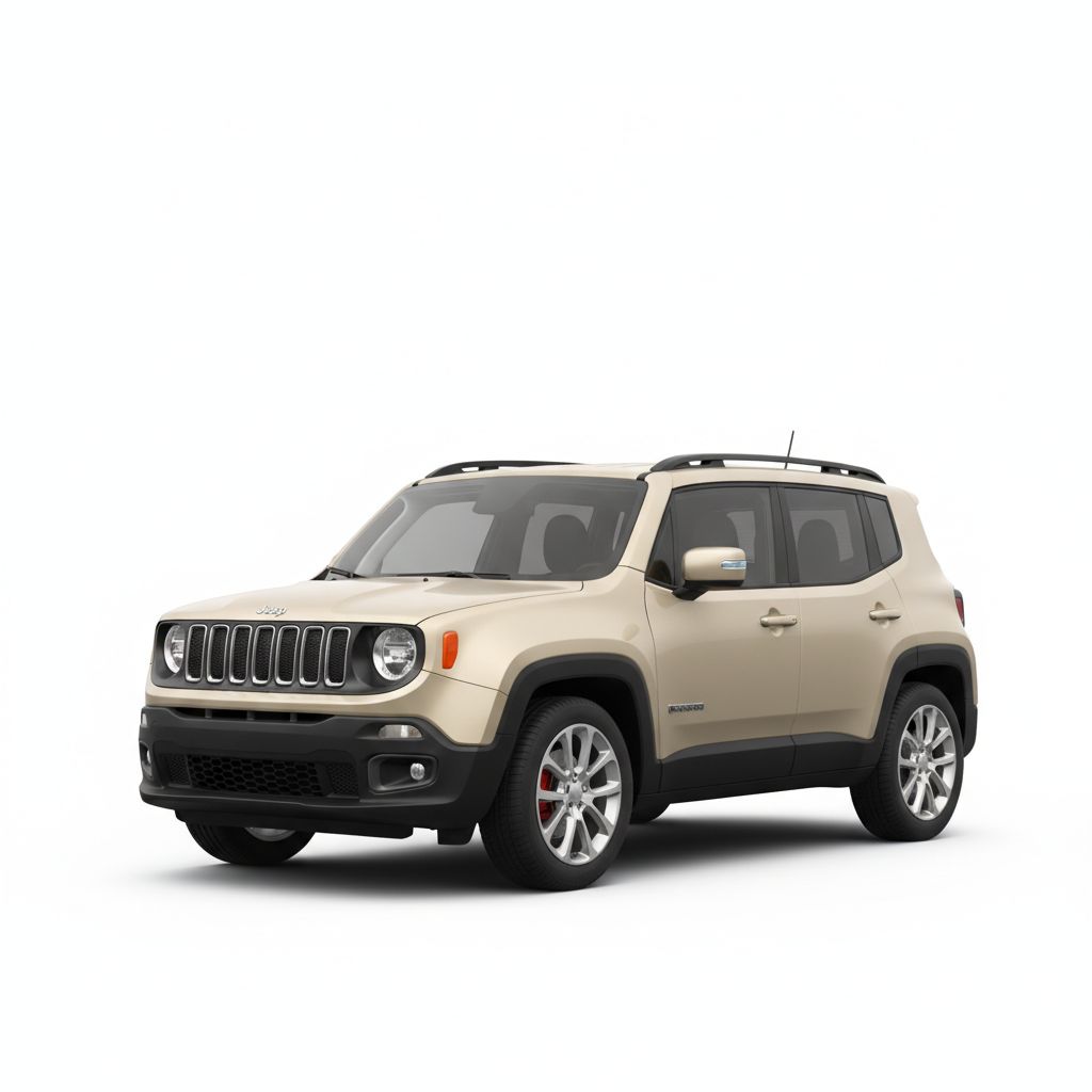 Jeep Renegade BU 2018 — widok boczny