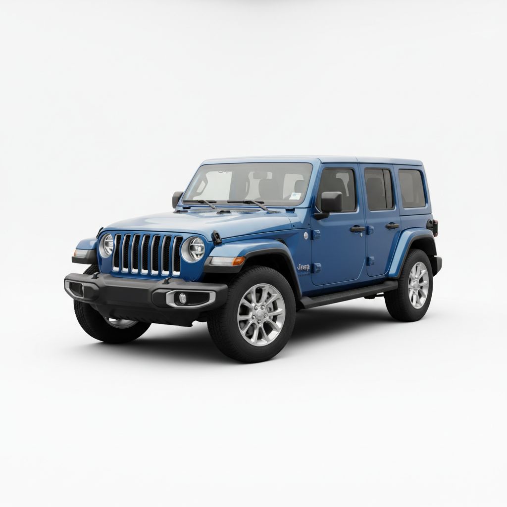 Jeep Wrangler JL 2024 — widok boczny