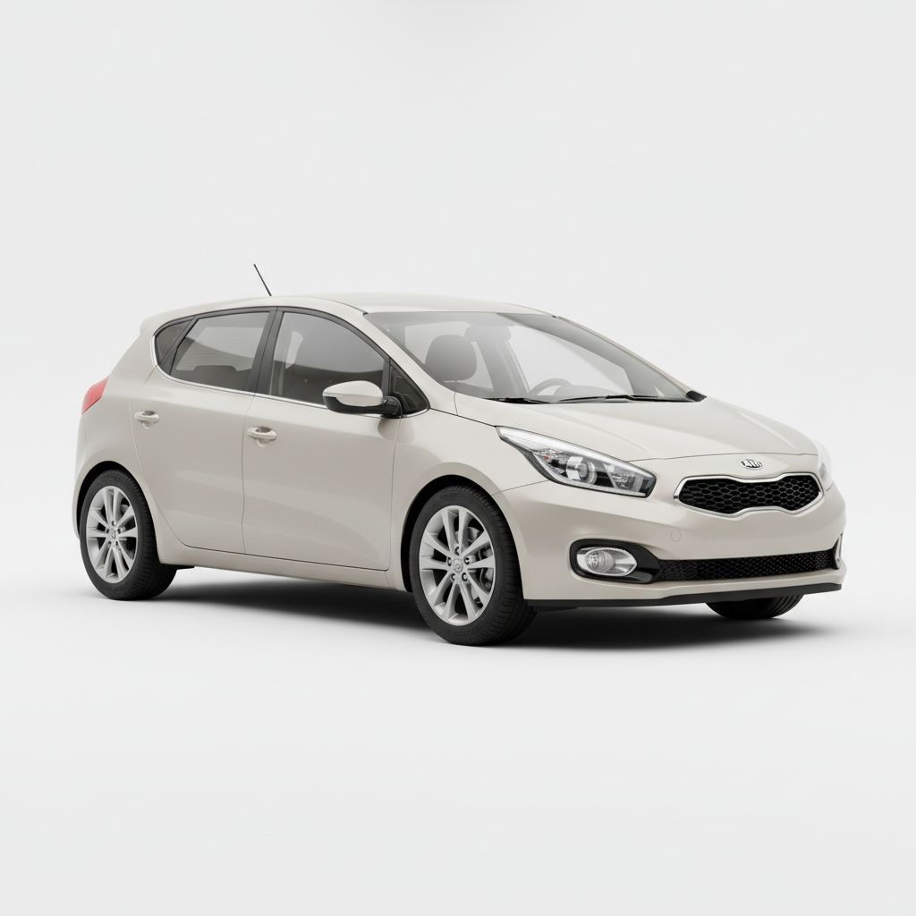 Kia Ceed JD 2012 — widok boczny