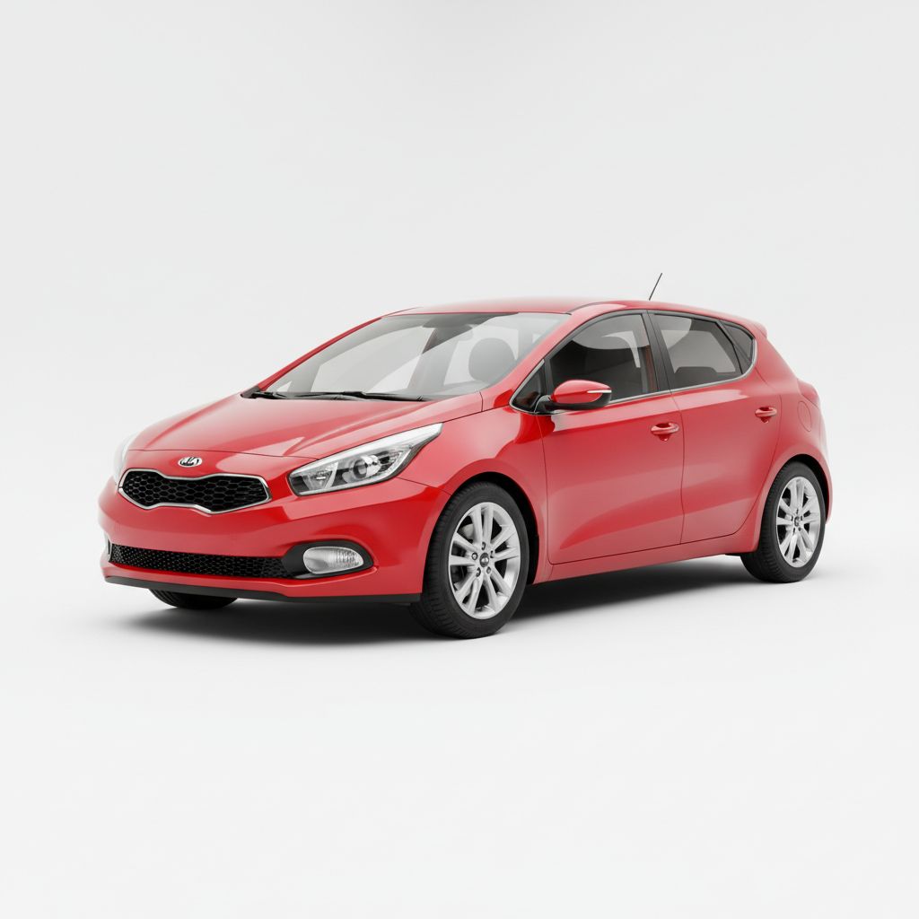 Kia Ceed JD 2014 — widok boczny