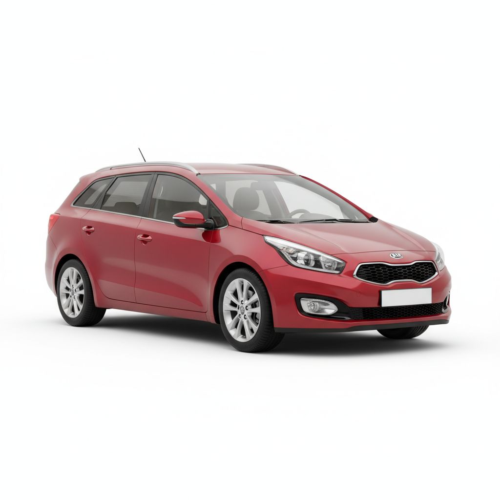 Kia Ceed SW JD 2012 — widok boczny