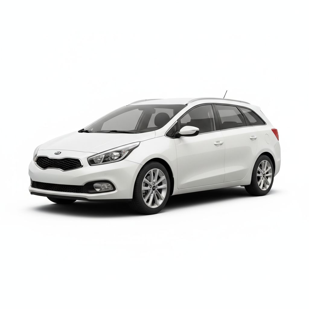 Kia Ceed SW JD 2012 — widok boczny