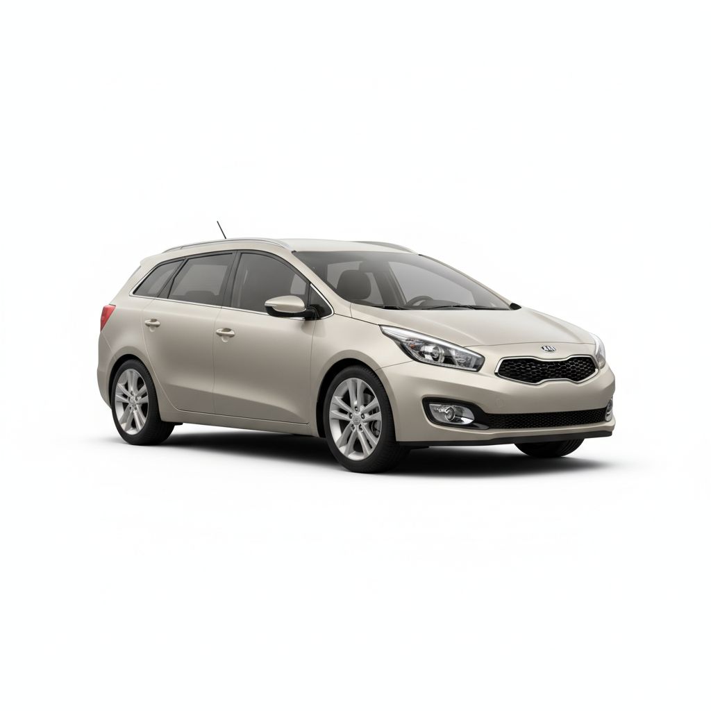 Kia Ceed SW JD 2012 — widok boczny