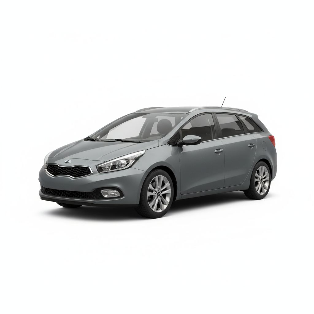 Kia Ceed SW JD 2012 — widok boczny