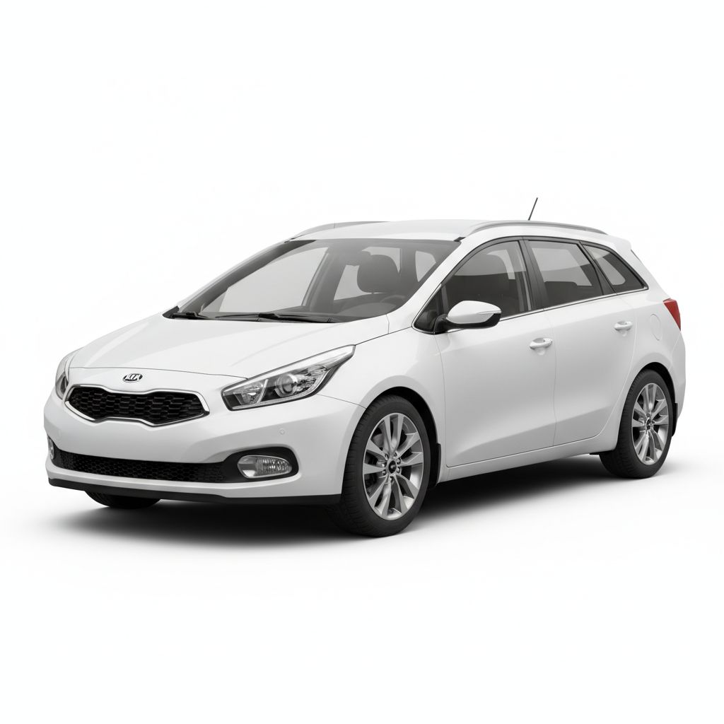 Kia Ceed SW JD 2012 — widok boczny