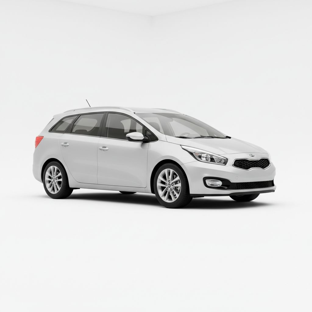 Kia Ceed SW JD 2012 — widok boczny
